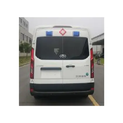 Fuel-powered SAIC Maxus emergency ambulance