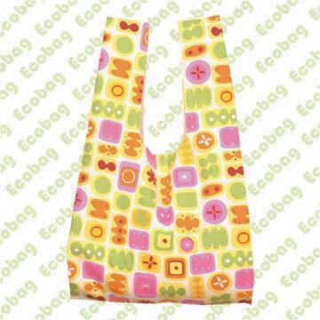 Colorful Cotton Shopping Bag, Various Materials are Available