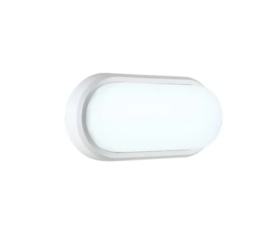 Panel light with glass shell