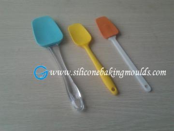 Heat-resisting Non-toxic Durable Blue Silicone Spatula For Refrigerator