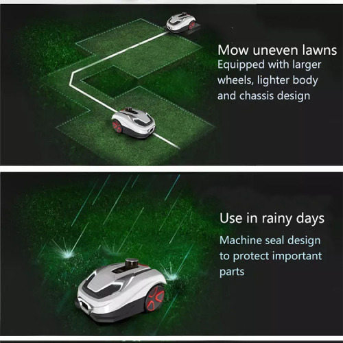 Automatisch kordless M28 GPS Roboter -Fernbedienungs -Rasenmäher