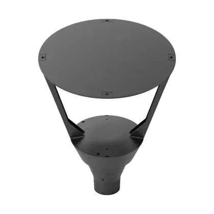 China Manufacturing Led Post Top Outdoor Pole Lamps Deck Lights