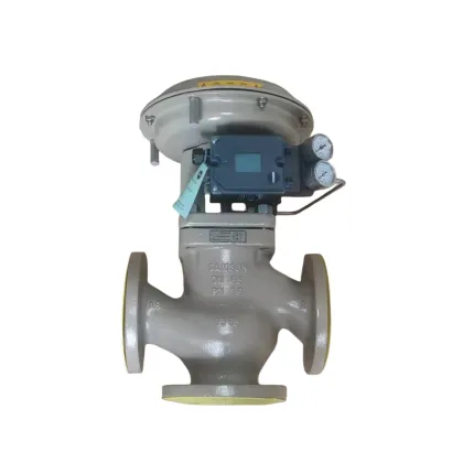 Samson 3271 Globe Control Valve in Stainless Steel with Compatibility for Samson Positioner 3725