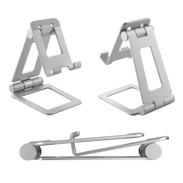 Universal Adjustable Aluminum Foldable Multi-Angle Phone & Tablet Stand