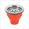 Best Selling washroom sink hole waste and overflow with pipe hair catcher