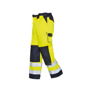 Pantalones de trabajo reflectantes de seguridad de alta visibilidad