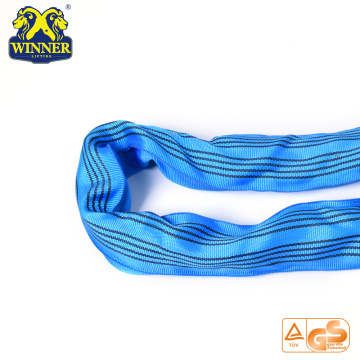 8T Strength Lifting Lashing Endless Polyester Round Sling