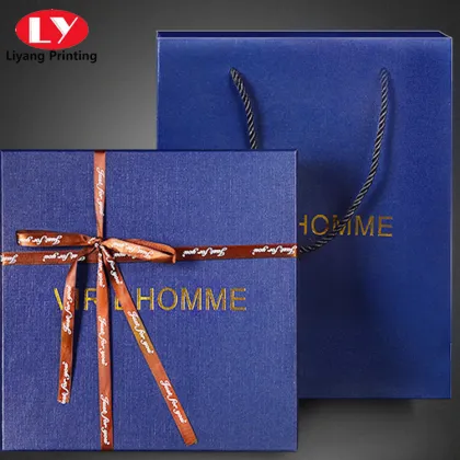 Bow Tie and Tie Set Accessory Gift Box