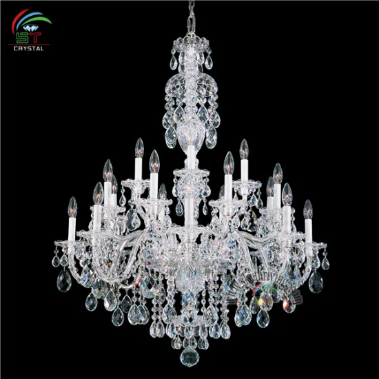Elegant Sterling 20 light Crystal Chandelier lighting