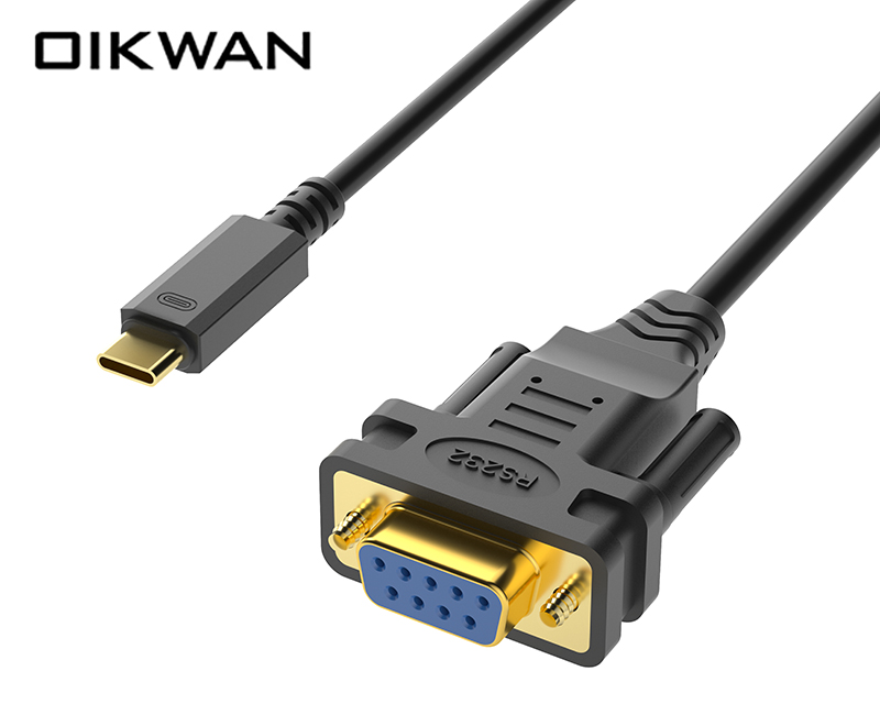 RS232 USB-C to DB9 F serial cable RS232 USB-C to DB9 F serial cable