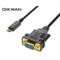 RS232 USB-C đến DB9 Bảng điều khiển cáp RS232 đến cáp Bảng điều khiển USB C