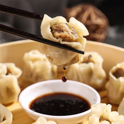 Handmade Fresh Pork and Mushroom Artisanal Shaomai
