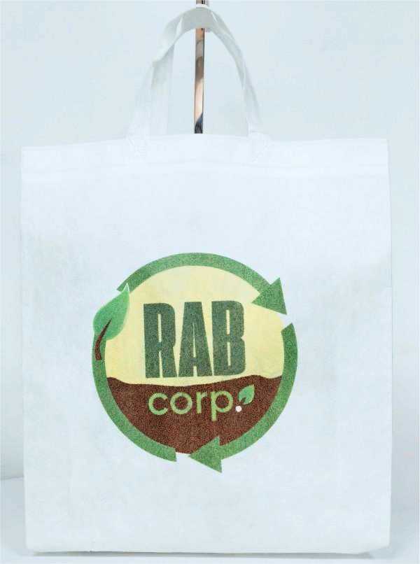 Biodegradable reusable non-woven shopping bags