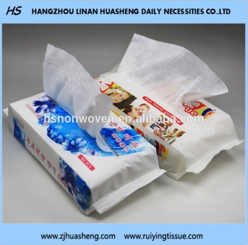 facial tissues for personal hygiene 100% Pure Cotton Biodegradable HS1136 Cleansing facial tissues