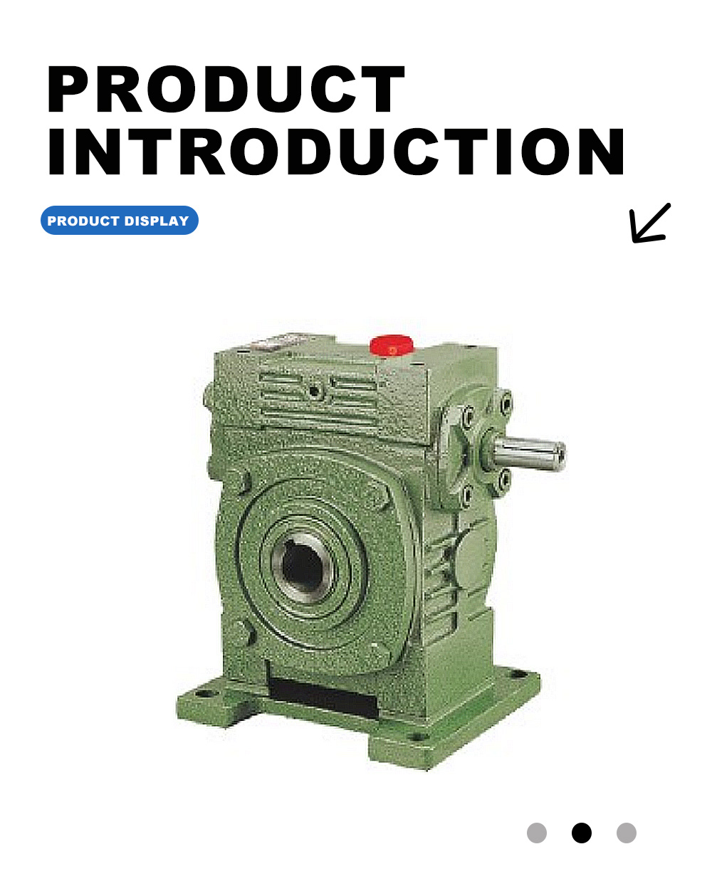 WPWKS Heavy Duty Worm Transmission Box X