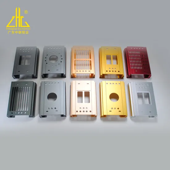 CNC Aluminum Box Shell Enclosure Custom Aluminum Housing Profile Case by Zhonglian