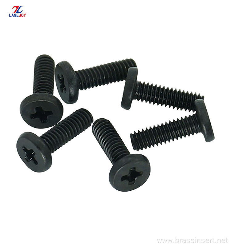 M2M2.5M3Back Round Pan Cross Head Screw