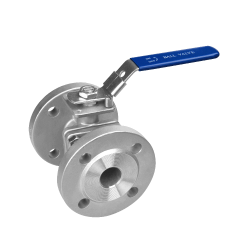 SS316 DIN Standard 2PC Valve Ball Flanged