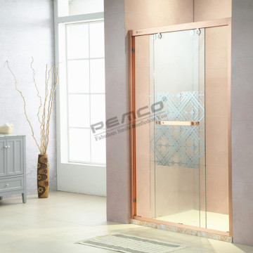 Sliding Shower Room Glass Door Customized Size Partition