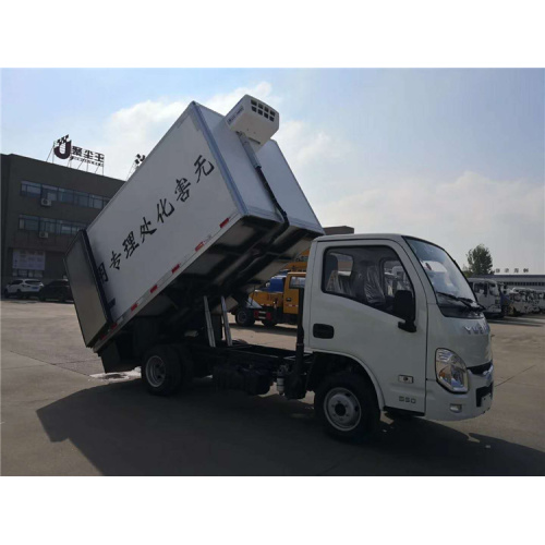 YUEJIN Diesel Animal carcasses transport refrigerated truck