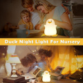 China Bedside Silicone Cute Duck Night Light Factory