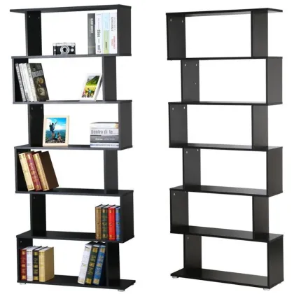 Wood Bookcase Bookshelf Shelves Shelf
