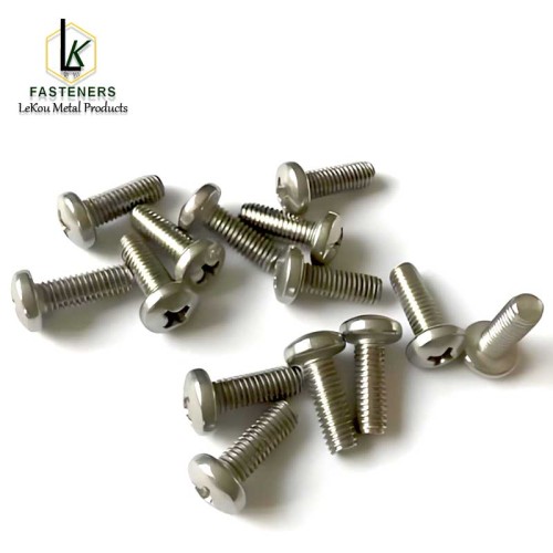 Винты с крестообразной головкой и крестообразным шлицем