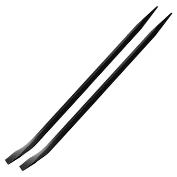 Hexagonal High-Carbon Steel Crow Bar: Heavy Duty Pry Bar with Thickened Flat Head