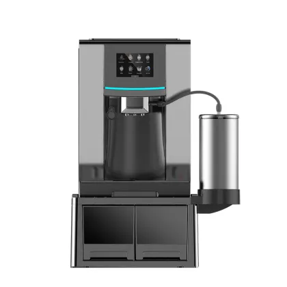 High-Tech Touch Screen Coffee Machine for Cafes