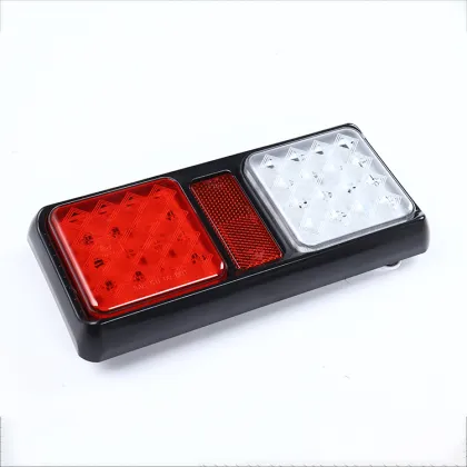 12V LED Trailer Truck Bus Van Stop Tail Reverse Lights