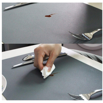 Placemats de silicone de grau de alimentos personalizados