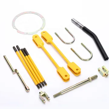 Custom Agricultural Machinery Parts: Factory Direct Supply Rod Ends and U-Clevis with Pin