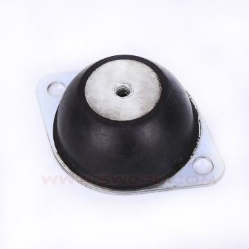 Oval Shape Flange Rubber Mounts for Custom Molding and Isolator Compression