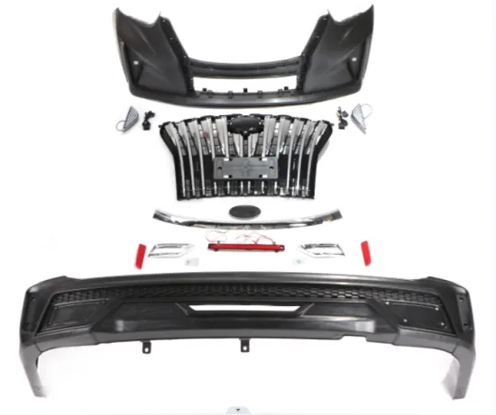High Quality Body Kit Parts: Front and Rear Bumpers for Hyundai H1 (2018-2022)