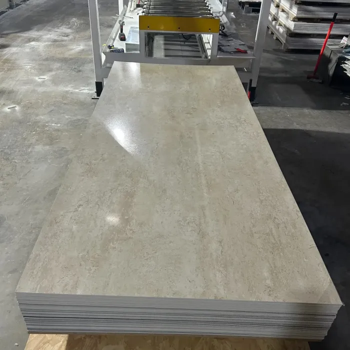 แผงผนัง SPC ที่ทนทานวัสดุก่อสร้างที่ต้องบำรุงรักษาต่ำ