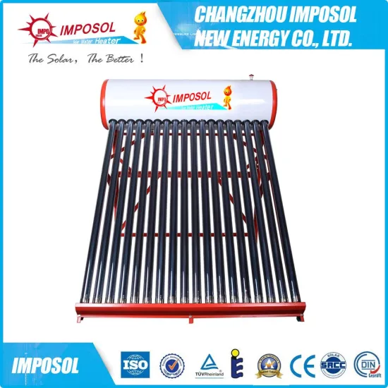 Heat Pipe Vacuum Tube Pressure Solar Water Heater Equipment