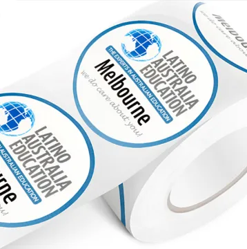 Printing Personalized Adhesive Roll Label Sticker