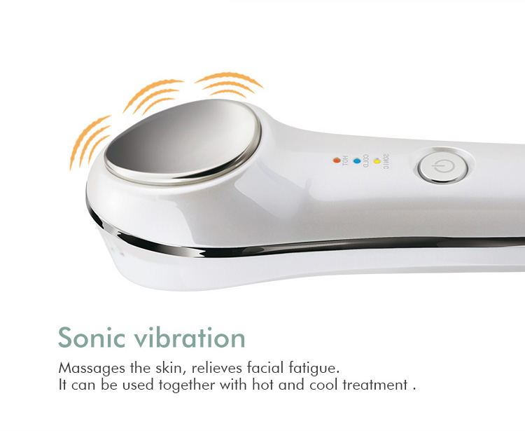 Hot and Cool Sonic Vibration Skin Device