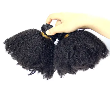 Lady Corner raw indian hair curly, afro kinky bulk hair 100% human hair, indian long hair braid indian raw curly hair