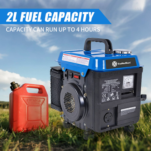 Generador inversor de gasolina portátil de 800 W