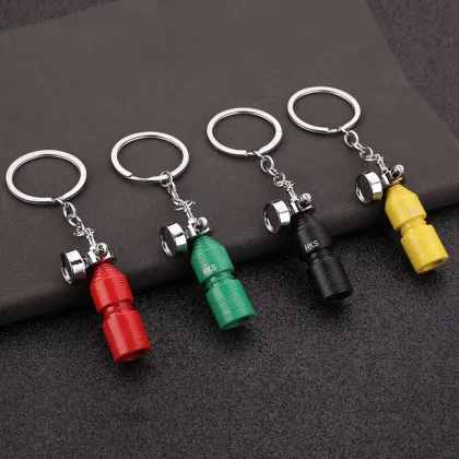 HKS Car Keychain - Auto Car Part for Keyring