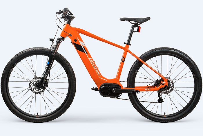 Mountain Electric Bike With Pedals