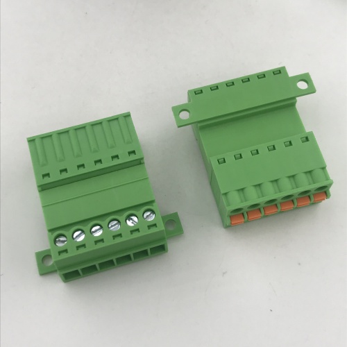 fixed on panel male and female terminal block