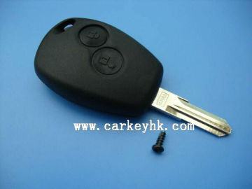High quality Renault 2 buttons remote key shell blank cover with "valeo" on the blade
