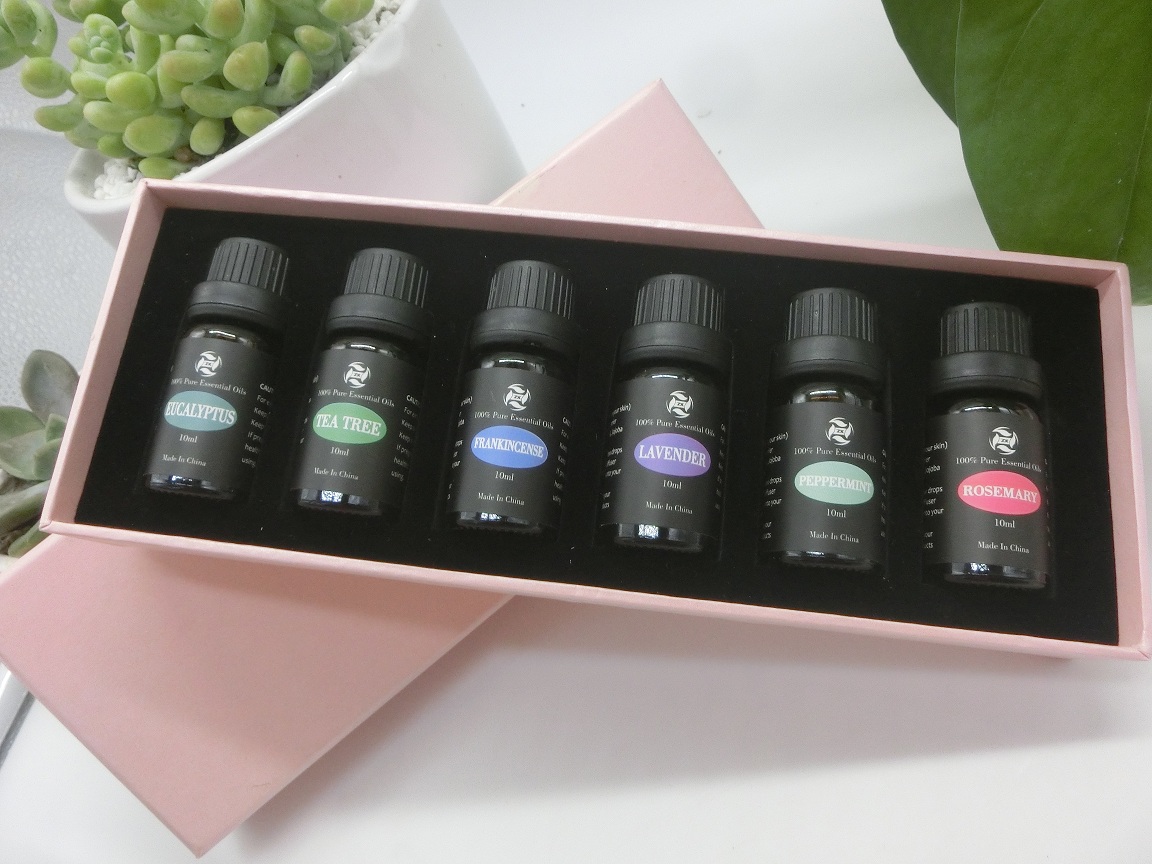 Top 4 Aromaterapia Gift Set Óleo Essencial