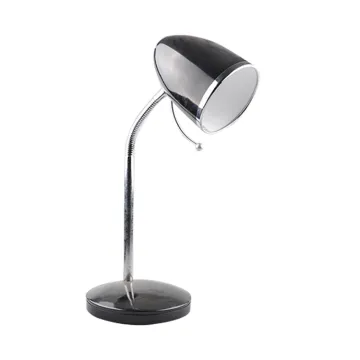 Small Black Wrought Iron E27 Eye Protection Reading Table Lamp