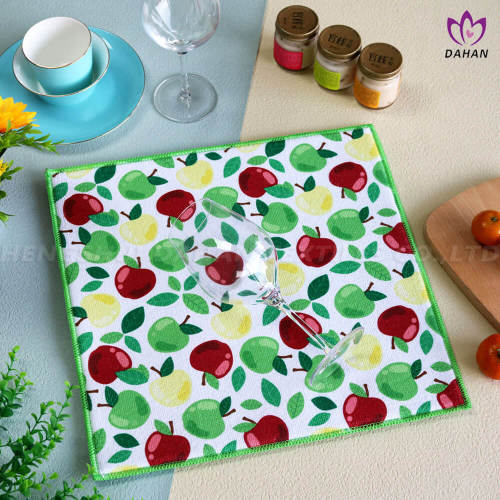 Printing Microfiber Dish Drying Mat Dish drying mat with printing for sal Manufactory