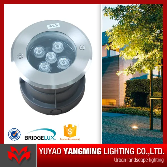 Factory price IP68 waterproof 4W blue LED lamp source buried garden light