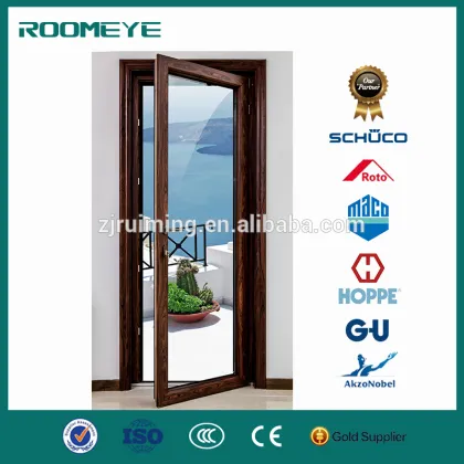 ROOMEYE factory custom solid wooden door, solid wood door, latest design wooden door interior door room door