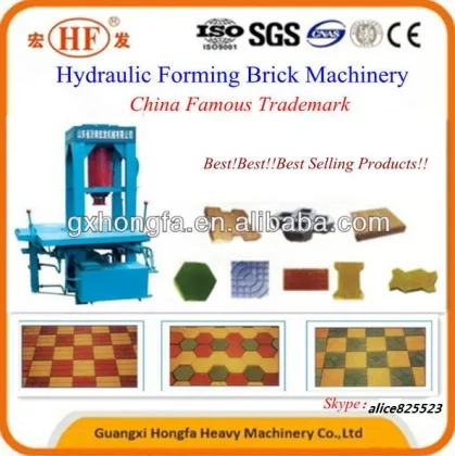 Hydraulic Construction Equipment Brick Making Forming Machine